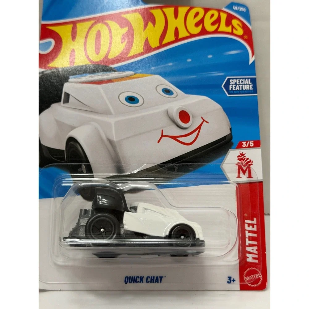 Hot Wheels Quick Chat Fisher-Price Chatter Telephone White Mattel Playful 49/250